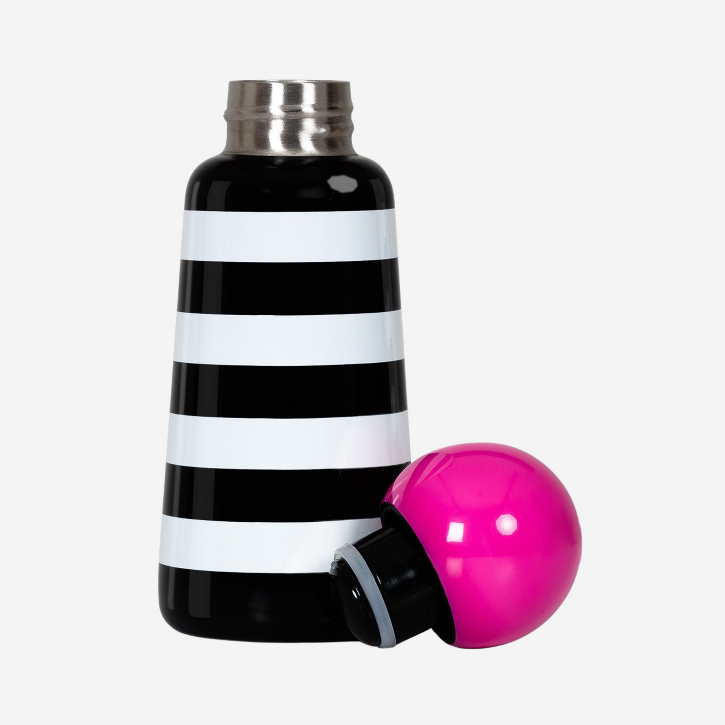 Skittle Bottle Mini - Stripes & Hot Pink