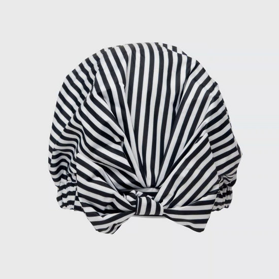 Load image into Gallery viewer, Luxury Shower Cap - Stripe