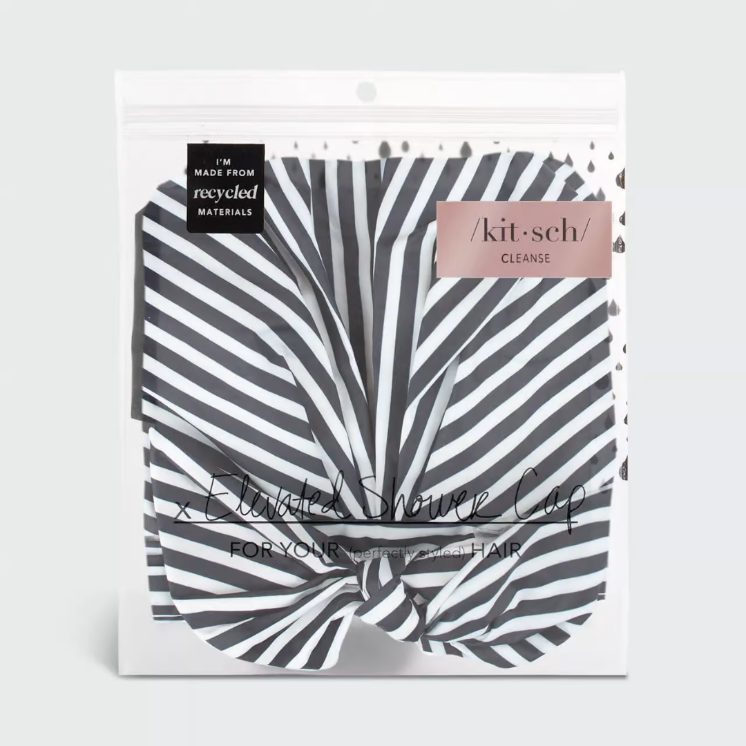 Load image into Gallery viewer, Luxury Shower Cap - Stripe