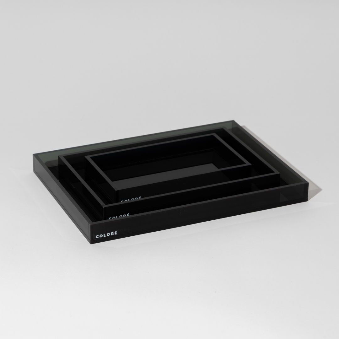 Load image into Gallery viewer, Black Slim tray - Medium