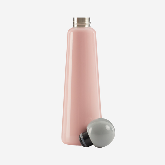 Skittle Bottle Jumbo - Pink & Light Grey