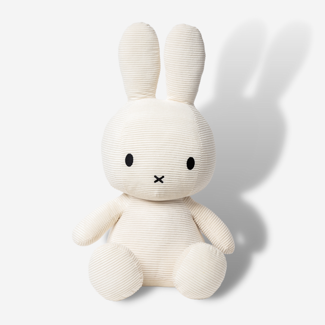 Load image into Gallery viewer, Miffy Sitting Corduroy Off White 70cm