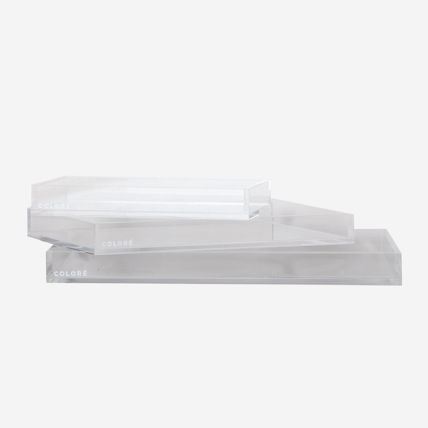Clear Slim tray - Large